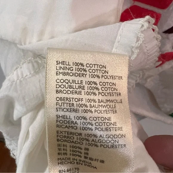 HP - 9/8/23 - Anthropologie Dolly Embroidered Sleeveless Dress - White - S - Picture 9 of 10